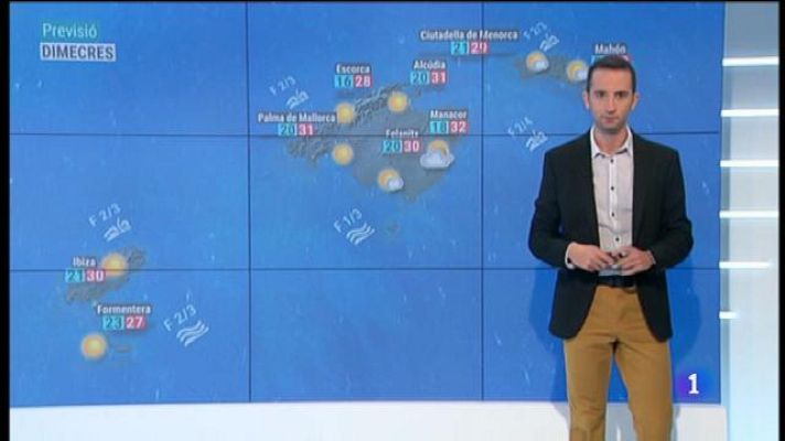 Informatiu Balear - El temps a les Illes Balears - 13/08/19