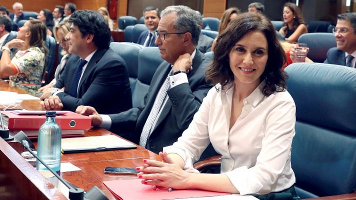 Pleno de investidura de la Comunidad de Madrid, Isabel Díaz