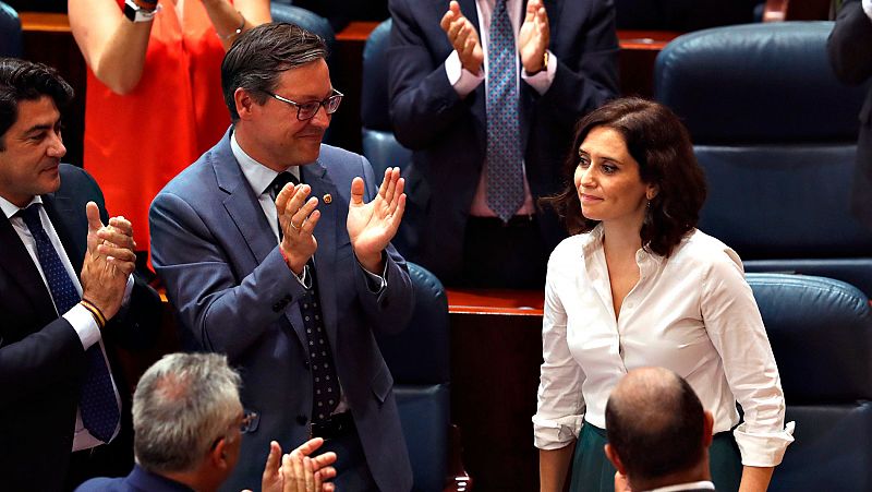 Isabel Díaz Ayuso, nueva presidenta de la Comunidad de Madrid