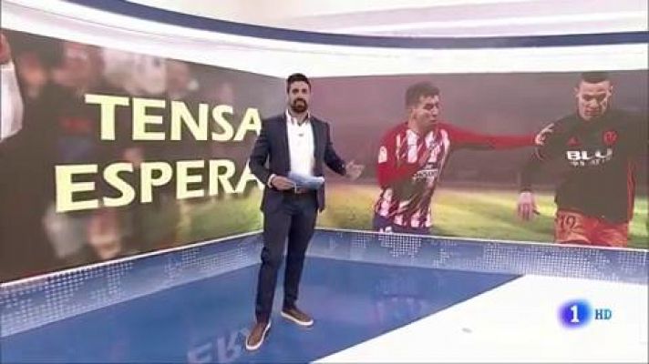 Rodrigo trabaja en solitario a la espera de su fichaje por el Atlético