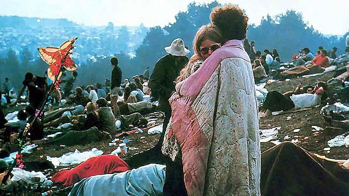 Telediario 1 - Se cumplen 50 años del festival de Woodstock, sin que ninguna edición haya igualado a la original