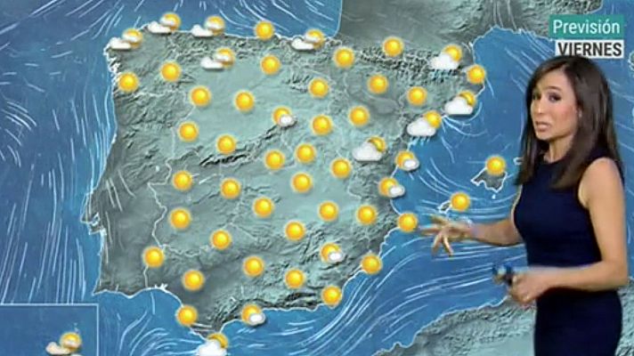 Las temperaturas rozarán los 40 grados este viernes en la mitad sur peninsular y en Canarias