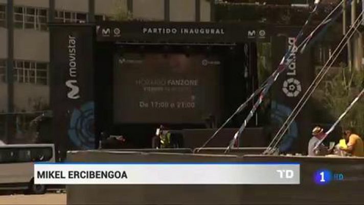 Telediario 1 - Un clásico Athletic - Barça para empezar la Liga 2019-2020