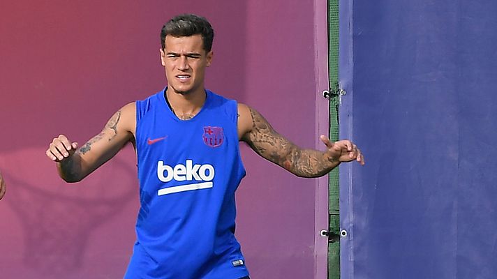 Telediario 1 - Principio de acuerdo para que Coutinho juegue cedido en el Bayern Múnich