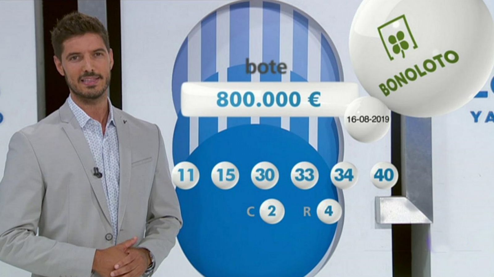 Loterías: Bonoloto + EuroMillones - 16/08/19 | RTVE Play