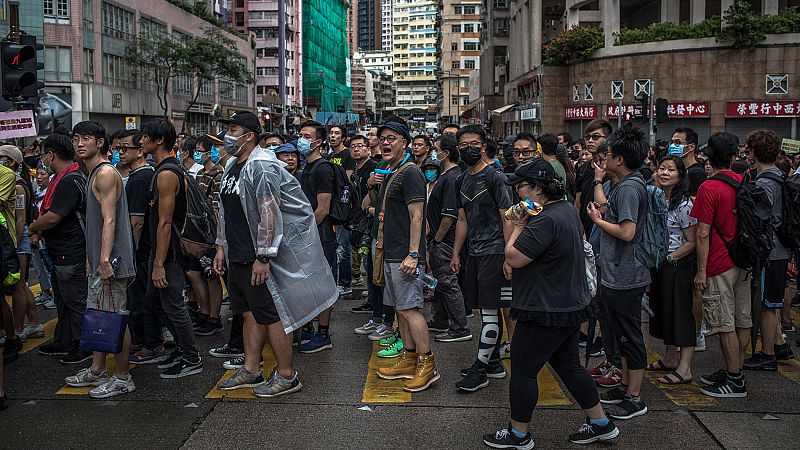 Undécimo fin de semana de protestas en Hong Kong