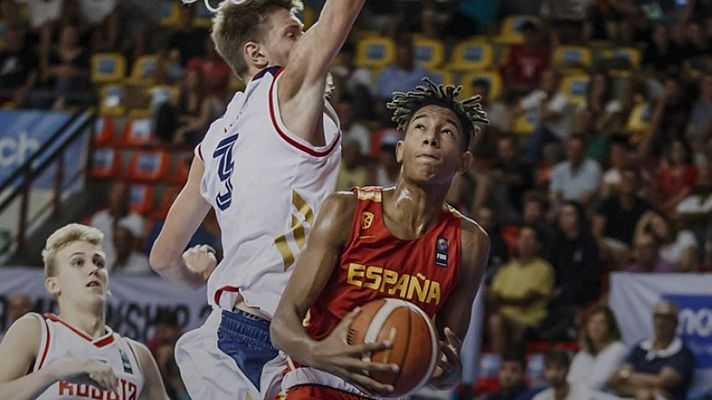 Telediario 1 - A las 21:00 en Teledeporte la final del Europeo sub'16: España - Francia