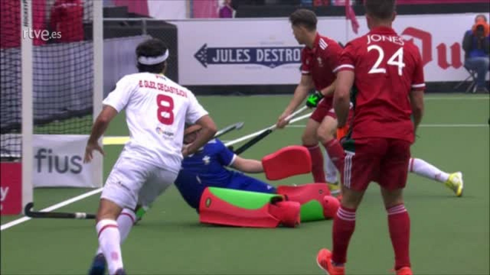 Resumen hockey: España se desquita ante Gales (5-1)