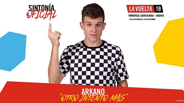 Telediario 1 - Arkano, autor del primer rap de la Vuelta