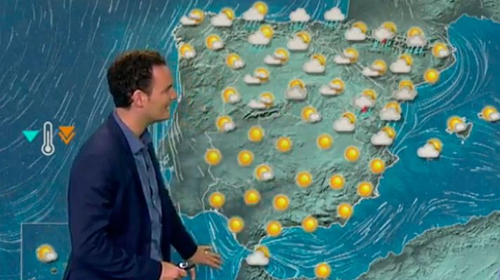 El tiempo - Importante descenso de las temperaturas en el noreste peninsular