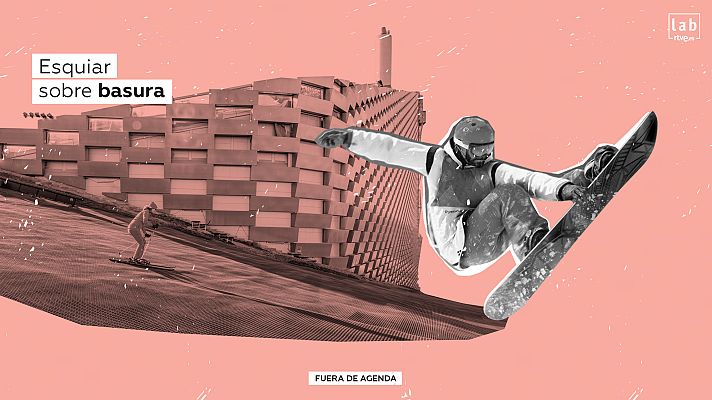 Esquiar sobre basura