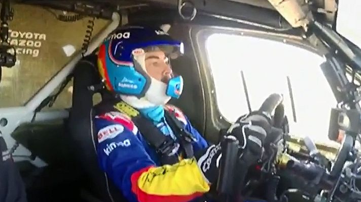 Telediario 1 - Crecen los rumores sobre la participación de Alonso en el Dakar