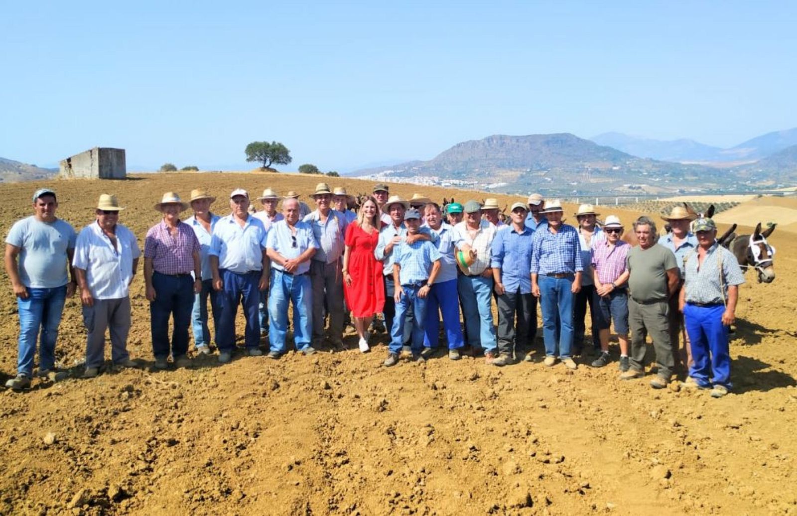 Clase teórica y práctica de arado
