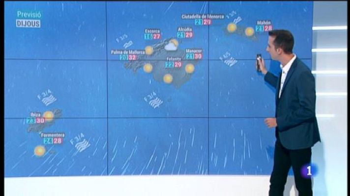 Informatiu Balear - El temps a les Illes Balears - 21/08/19