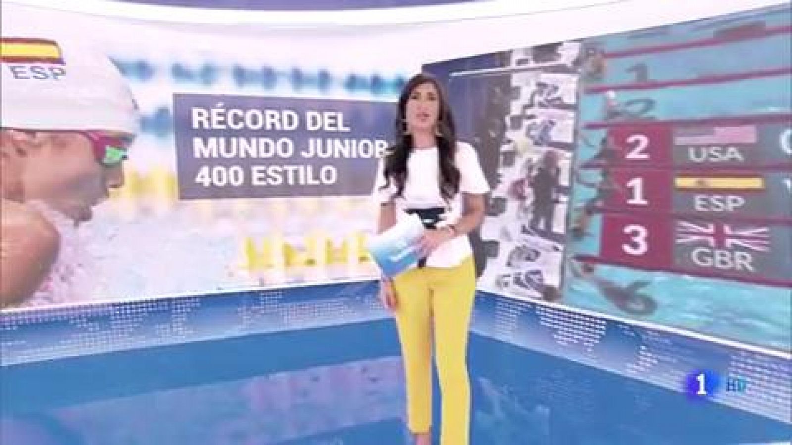 Natación: Alba Vázquez, récord del mundo junior de 400 estilos - rtve.es