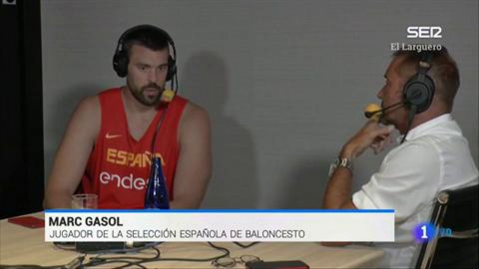 Telediario 1: Marc Gasol se pronuncia a favor de la labor del Open Arms | RTVE Play