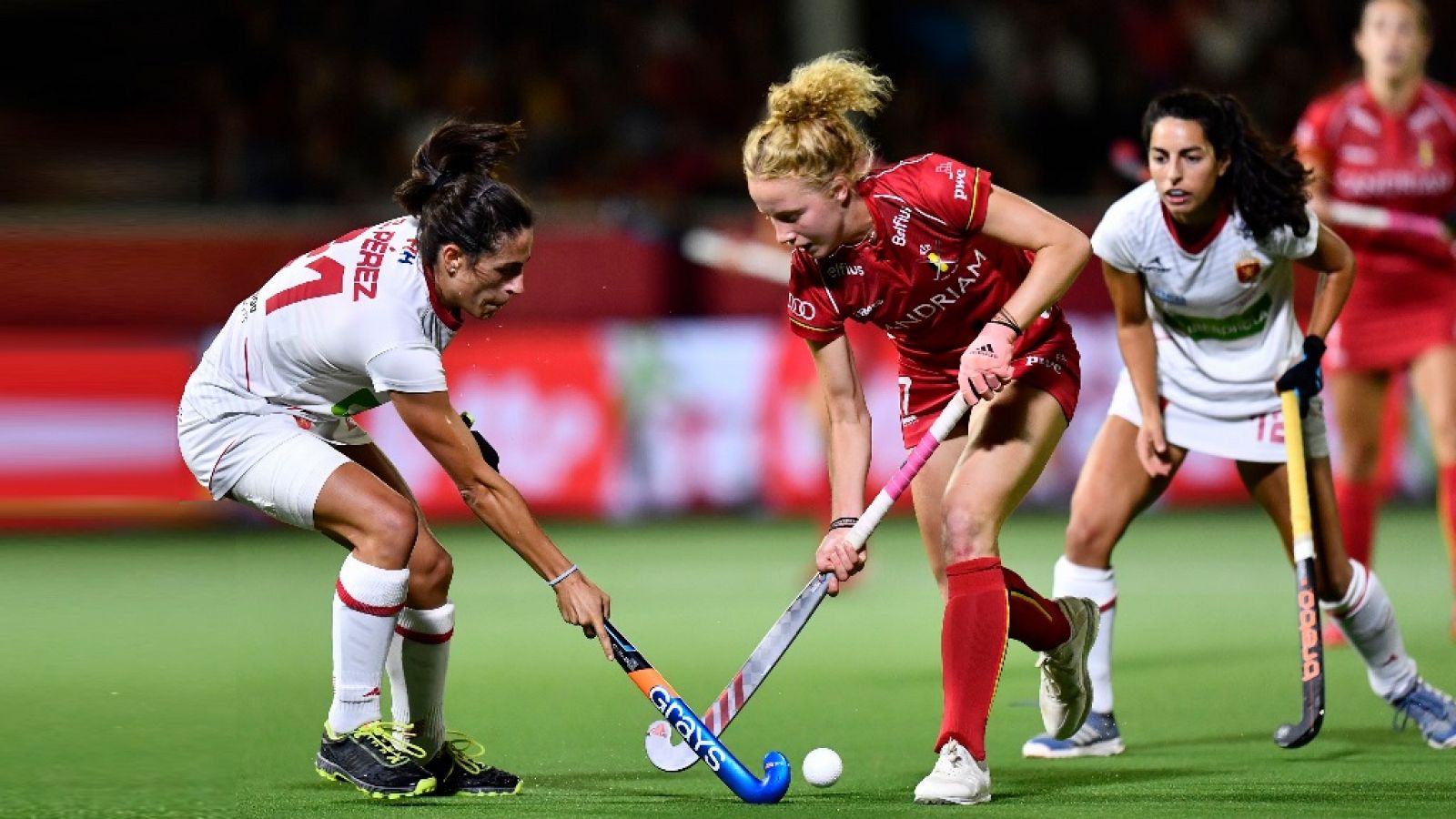 Hockey hierba - Campeonato de Europa Femenino: Bélgica - España
