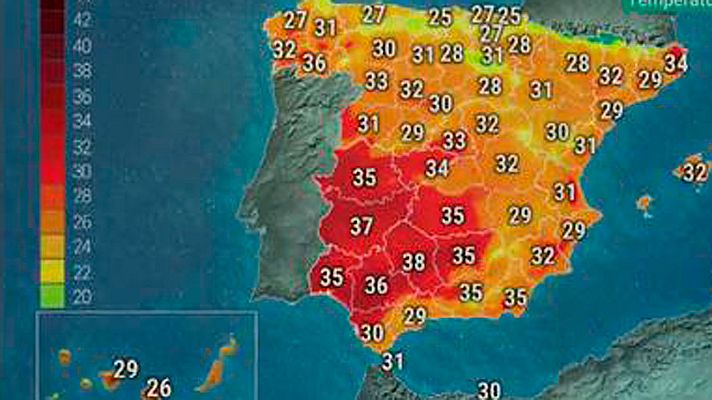 El tiempo - Cielos poco nubosos y temperaturas en ascenso