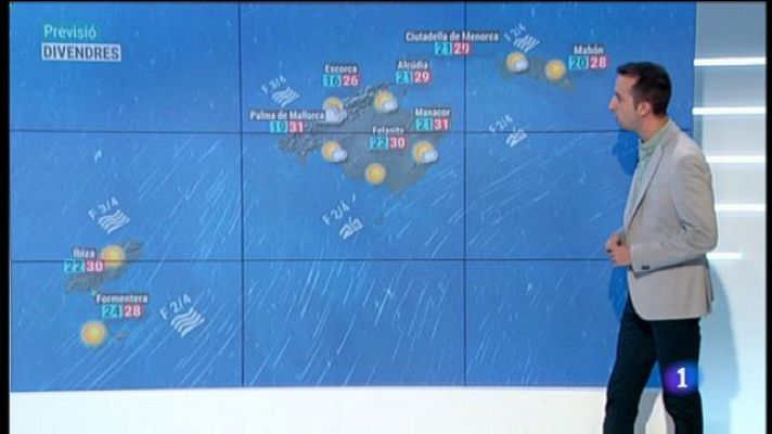 Informatiu Balear - El temps a les Illes Balears - 22/08/19