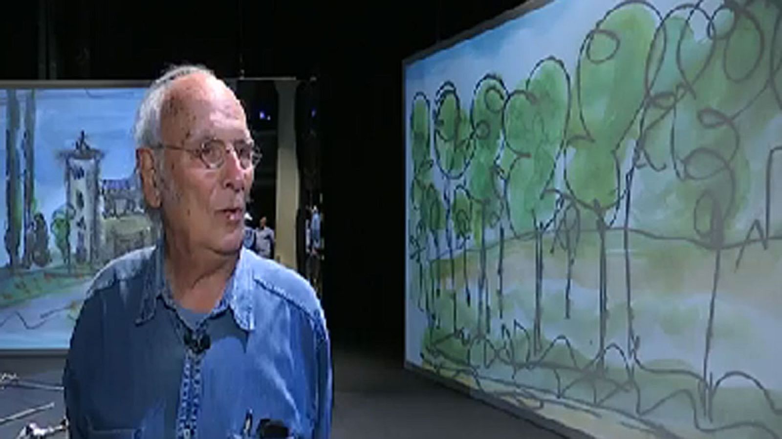 Carlos Saura prepara la puesta en escena de 'Don Giovanni', la ópera de Mozart | Ver