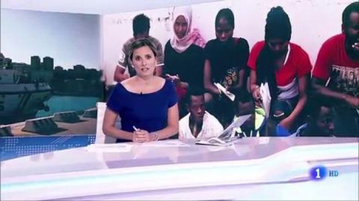 Telediario 1 - Inmovilizan el Open Arms por "anomalías graves"