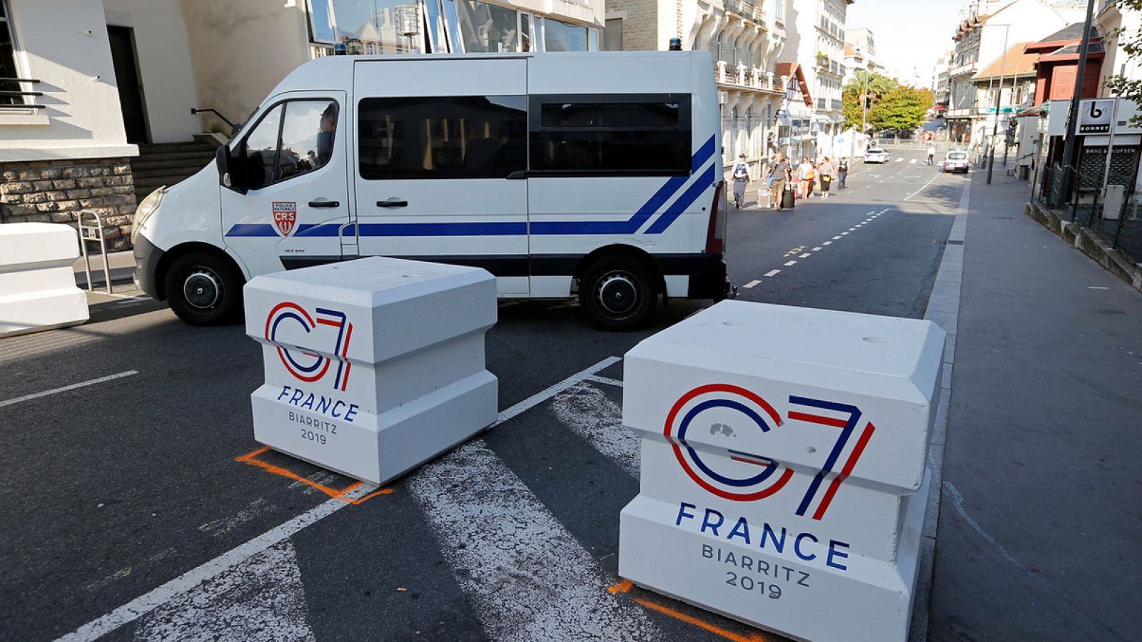 Todo listo para la cumbre del G7 en Biarritz