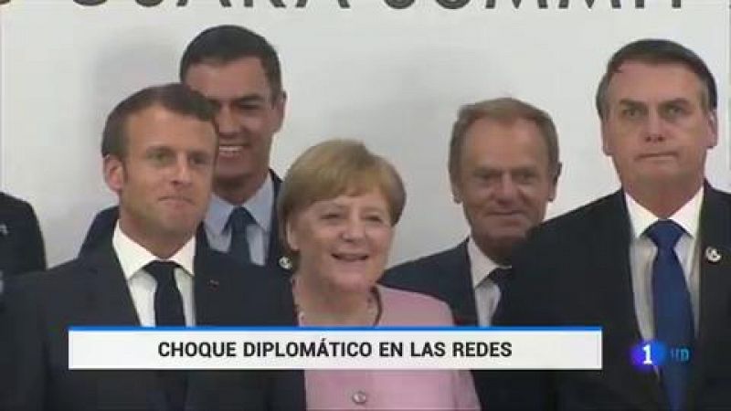 Macron acusa a Bolsonaro de mentir y se opondrá al acuerdo entre la Unión Europea y Mercosur