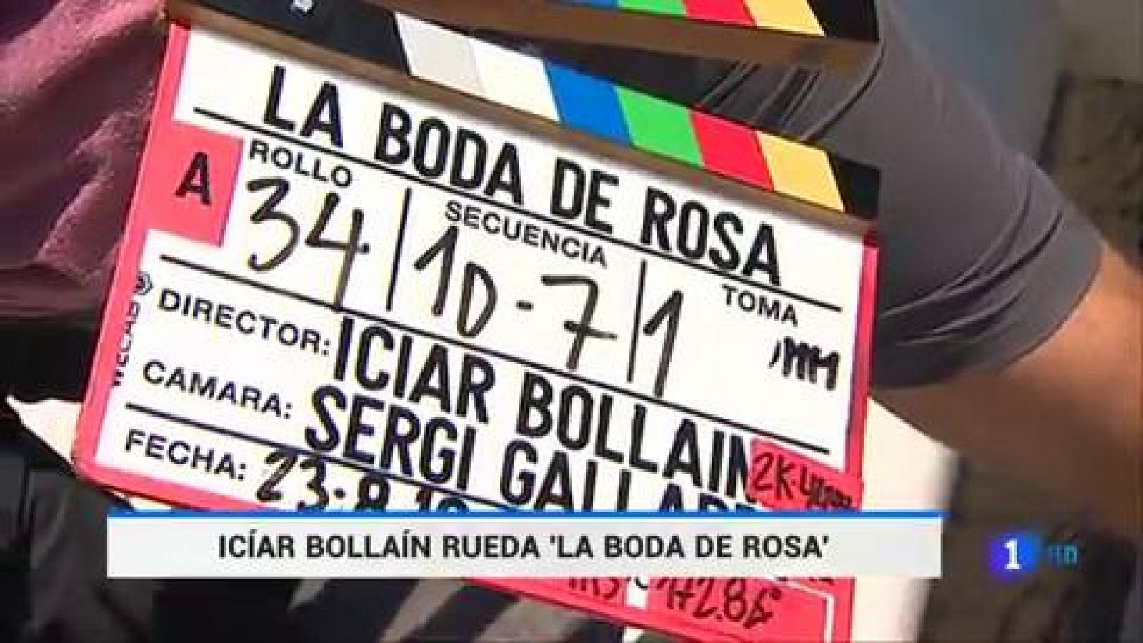 Telediario 1: Icíar Bollaín rueda en Valencia su nueva película, 'La boda de Rosa' | RTVE Play