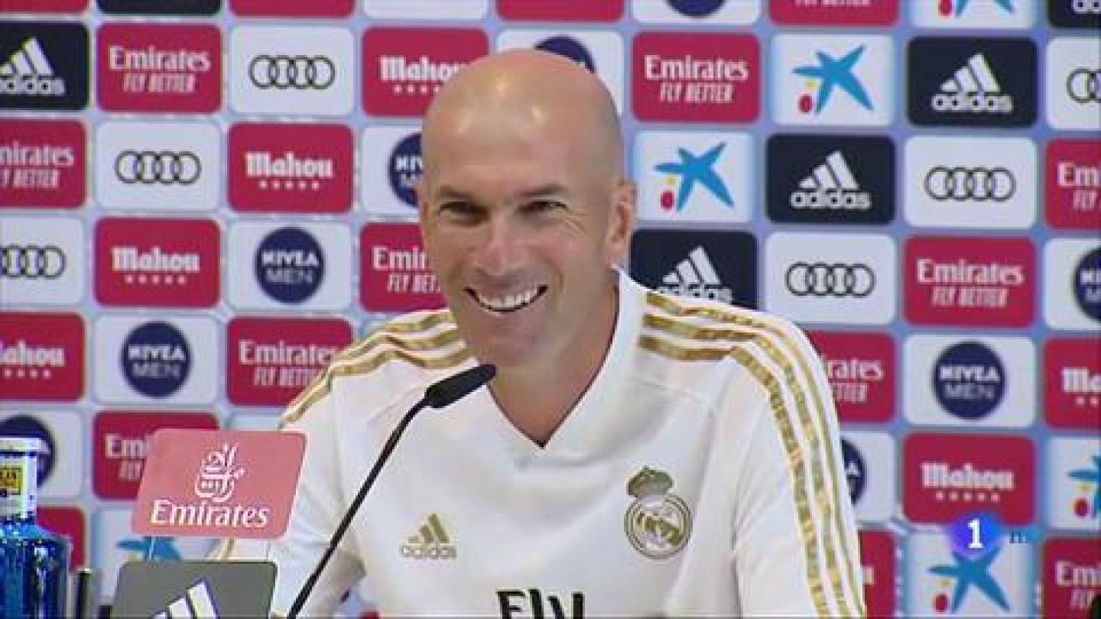 Telediario 1: Zidane sobre Neymar: "Estoy deseando que llegue el día 2" | RTVE Play