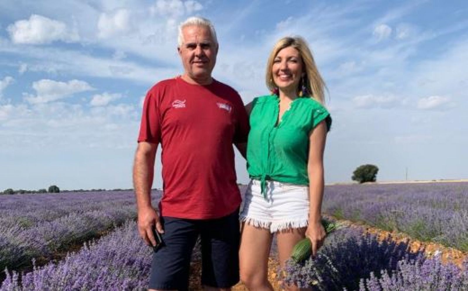 Helado de lavanda