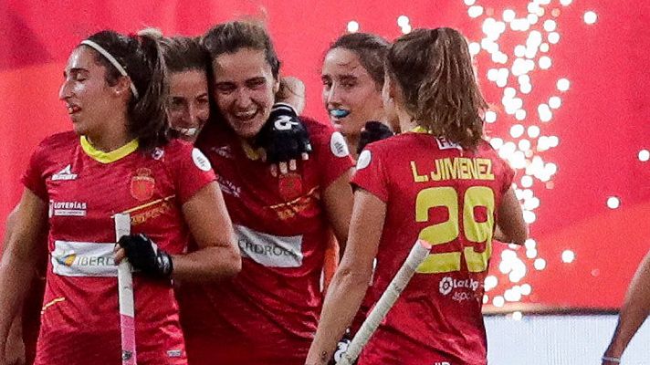 Hockey hierba y sala - Europeo hockey hierba | España 2-2 Alemania (Marta Segu)