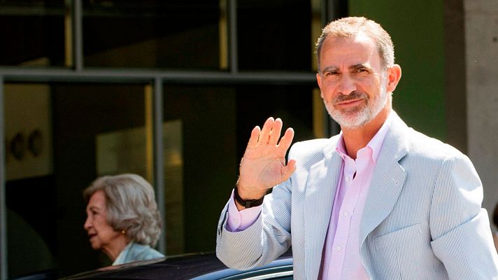 Felipe VI: "Estamos muy contentos por el resultado de la operación" 