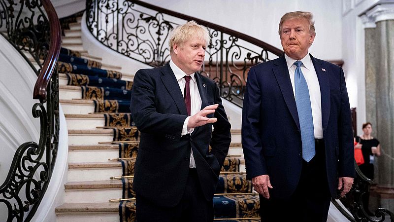El G7 propicia el primer encuentro de Trump con Johnson como primer ministro británico