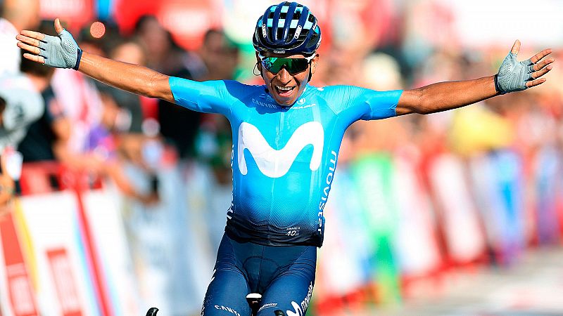 El ciclista colombiano de Movistar Nairo Quintana se ha impuesto en la segunda etapa de la Vuelta 2019 con final en Calpe. Por su parte, Nicolas Roche se coloca líder de la carrera.