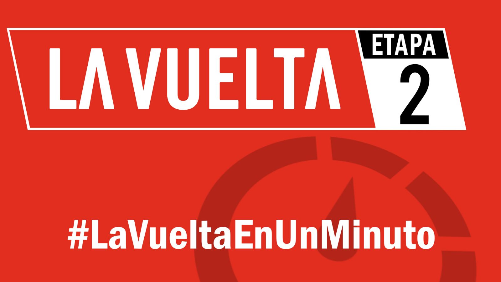 Revive lo más destacado de la segunda etapa. Ataques y cambio de líder en la Vuelta ciclista a España 2019.