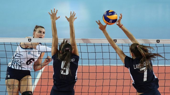 Voleibol - Campeonato de Europa Femenino: España - Bielorrusia
