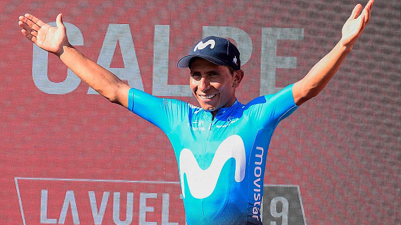 El colombiano Nairo Quintana ha ganado la segunda etapa de la Vuelta, con final en Calpe. Una etapa que aupó al liderato a Nicolas Roche, que se vestirá de rojo.