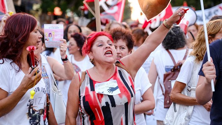 La mañana - Impresiones de la potavoz de la huelga de 'Kellys' en Ibiza