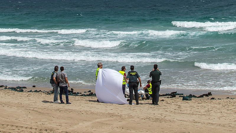 Fallece el piloto de un avión del Ejército del Aire tras caer al Mediterráneo 