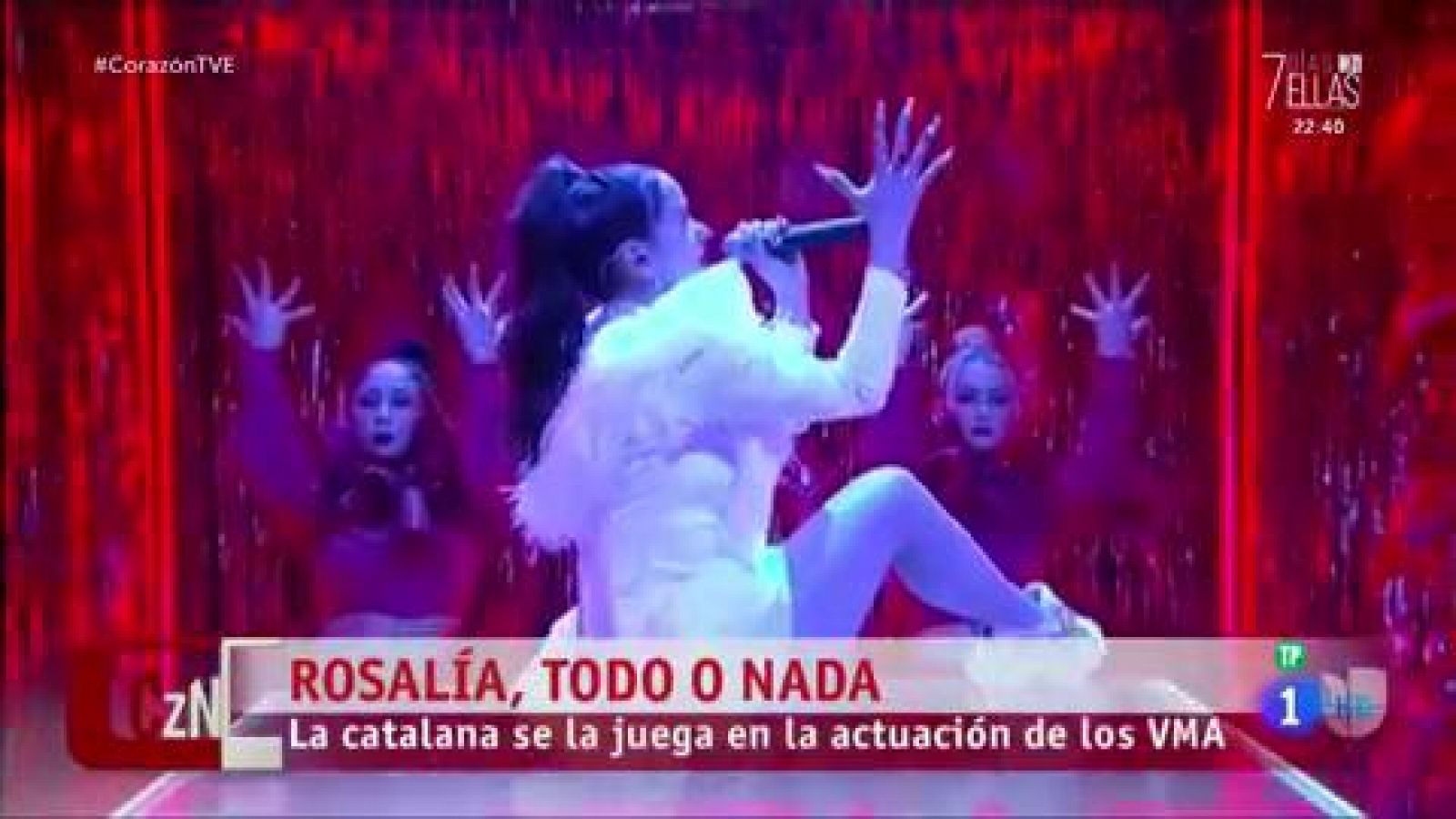Rosalía se lo juega todo en la gala de los MTV VMAs 2019 - RTVE.es