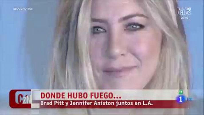 D Corazón - Brad Pitt y Jennifer Aniston, juntos otra vez en L.A.