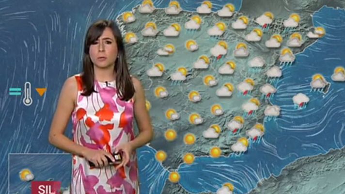 El tiempo - Fuertes tormentas en buena parte de la Península y en Baleares