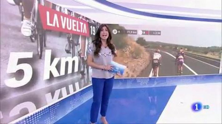 Telediario 1 - Vuelta 2019 | El maillot rojo de la Vuelta a España cumple 10 años