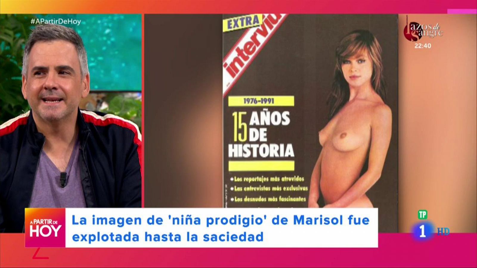 A partir de hoy - ¿De dónde salieron las famosas fotos del desnudo de  Marisol?