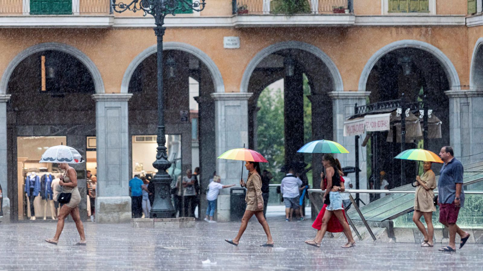 El temporal dejó en Baleares hasta 100 litros de lluvia por metro cuadrado