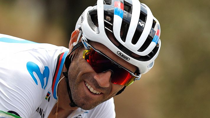 Vuelta 2019 | Valverde: "He tirado para minimizar pérdidas con 'Supermán'"