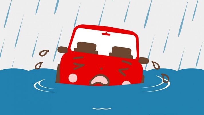 ¿Cómo salir del coche en una riada?