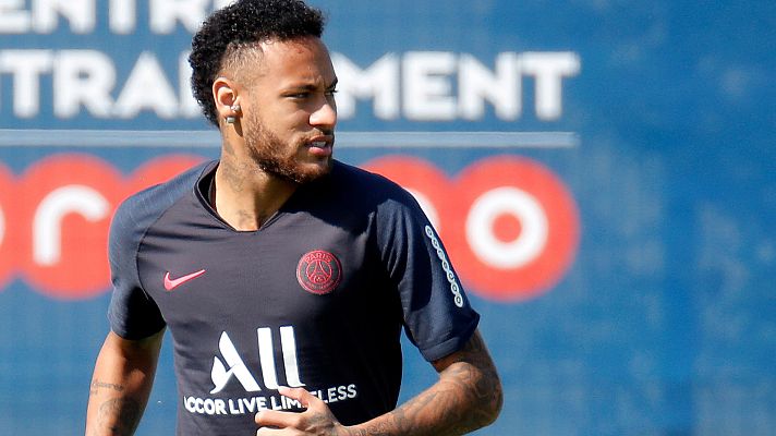 Telediario 1 - Barça y PSG negocian en Mónaco por Neymar