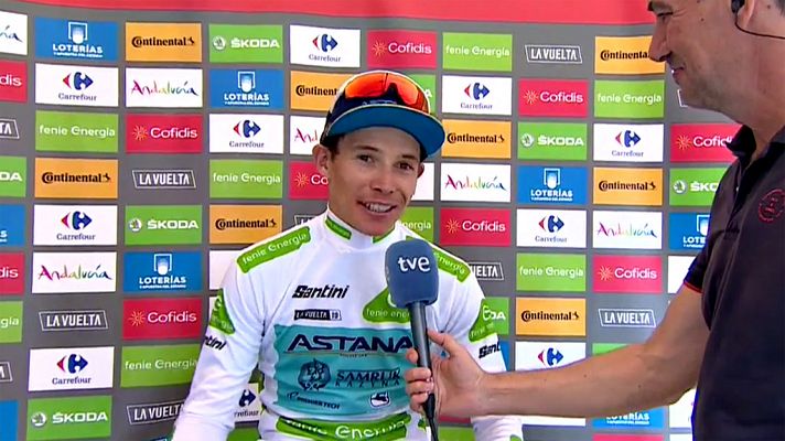 Vuelta ciclista a España - Vuelta 2019 | Miguel Ángel López: "No me preocupa perder el maillot rojo a estas alturas"