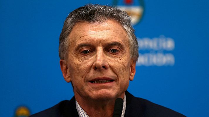 Telediario 1 - Argentina pide al FMI aplazar el pago de su deuda